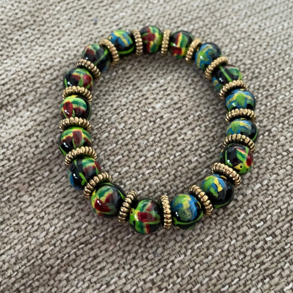 Angela Moore bird bracelet